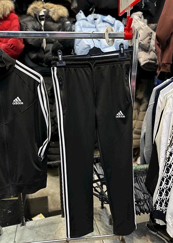 Adidas Siyah Fermuarlı Erkek Eşofman Takımk - Görsel 2