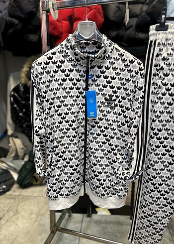 Gri Baskılı Erkek Eşofman Takımı - Görsel 2