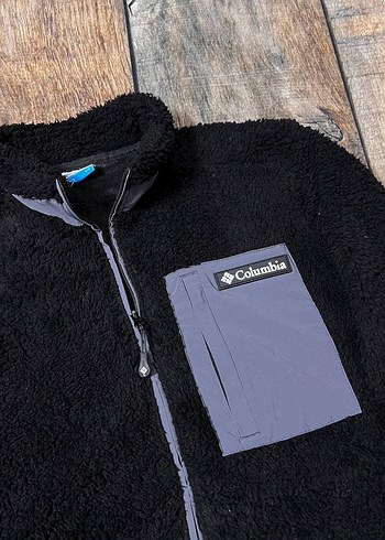Columbia Siyah Fermuarlı Erkek Polar - Görsel 2