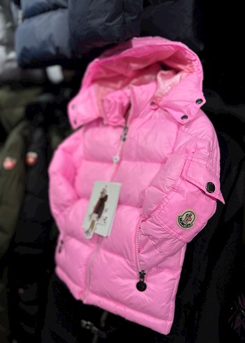 Kız Çocuk Pembe Mont - Görsel 2