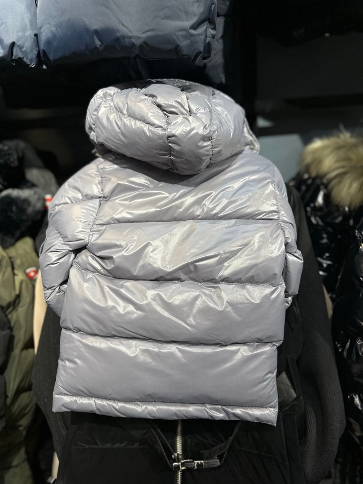 Erkek Çocuk Gri Fermuarlı Mont - Görsel 3