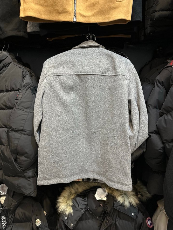 Gri Düğmeli Erkek Ceket - Görsel 2