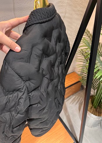 Düğmeli Siyah Kısa Erkek Ceket - Görsel 2