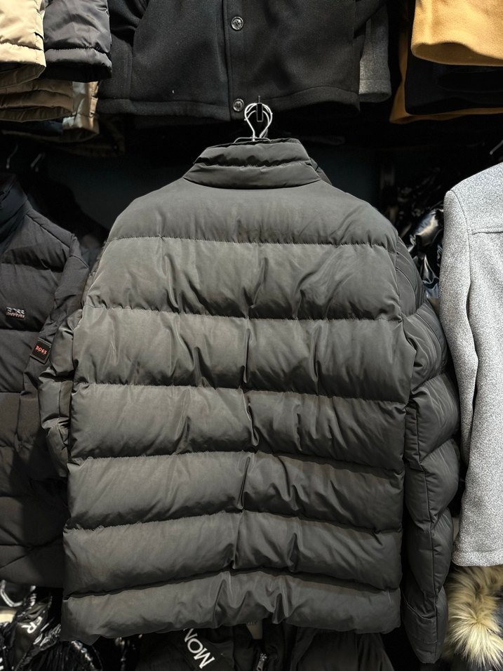 Siyah Erkek Fermuarlı Mont - Görsel 2