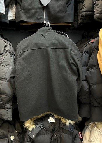 Siyah Erkek Street Wear Mont - Görsel 2