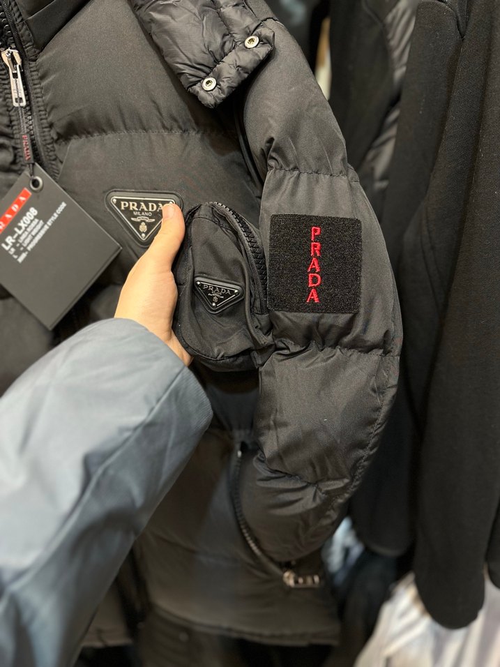 Siyah Fermuarlı Erkek Street Wear Mont - Görsel 2