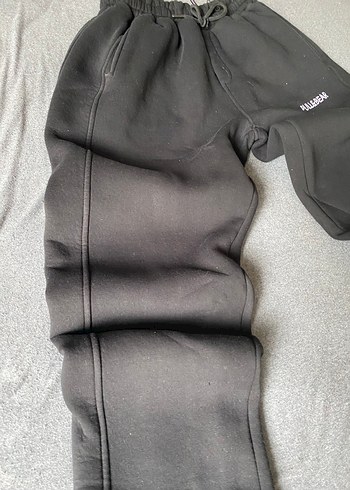 Pull&Bear Siyah Rahat Kesim erkek Eşofman - Görsel 2