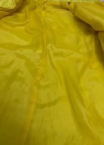 Sarı Fermuarlı unisex mont - Görsel 2