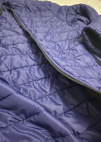 erkek Lacivert Fermuarlı mont - Görsel 2