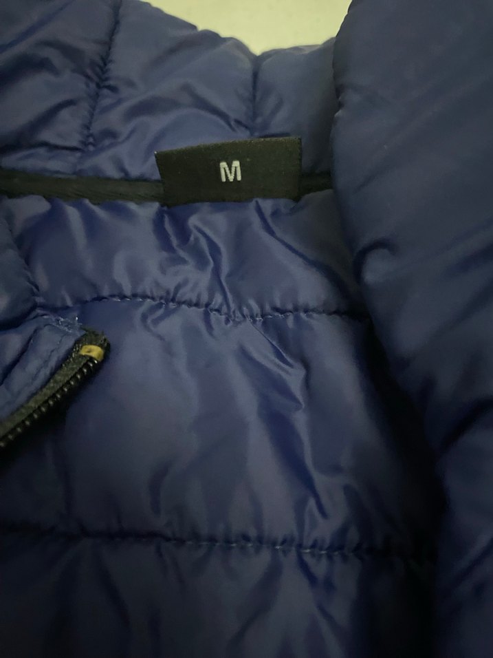 erkek Lacivert Fermuarlı mont - Görsel 3