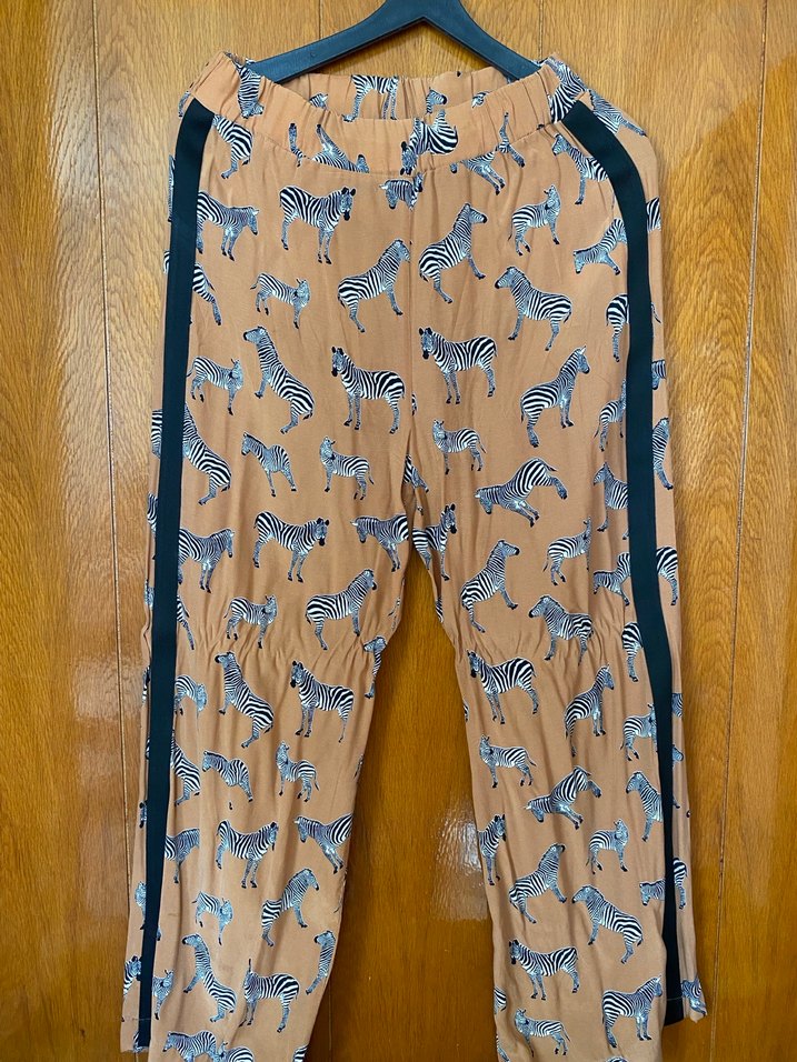 Camel Zebra Desenli  pantolon — görsel 2/5