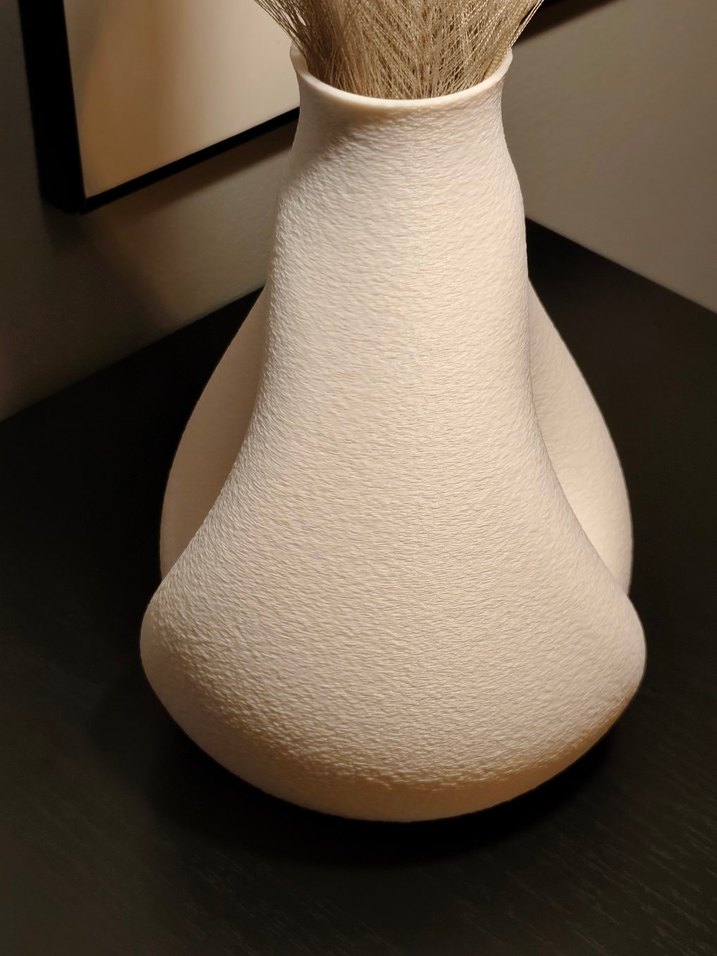 Beyaz Pastel Renkli Dekoratif Vazo - Görsel 2