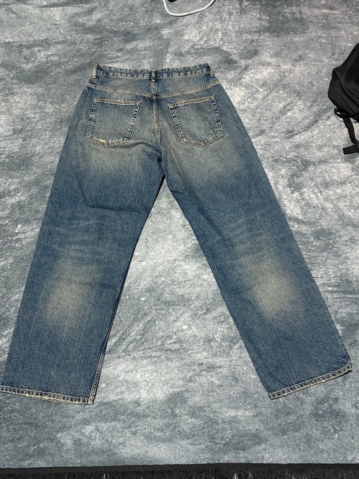 Yirtik Detayli Baggy Pantalon - Görsel 2