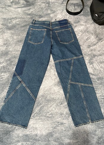 Detayli Baggy Jean - Görsel 2