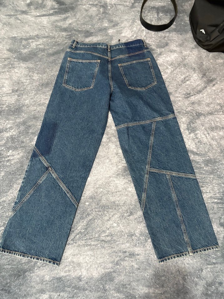 Detayli Baggy Jean - Görsel 2