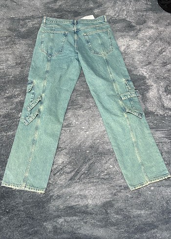 Kemer Detayli Jean - Görsel 2