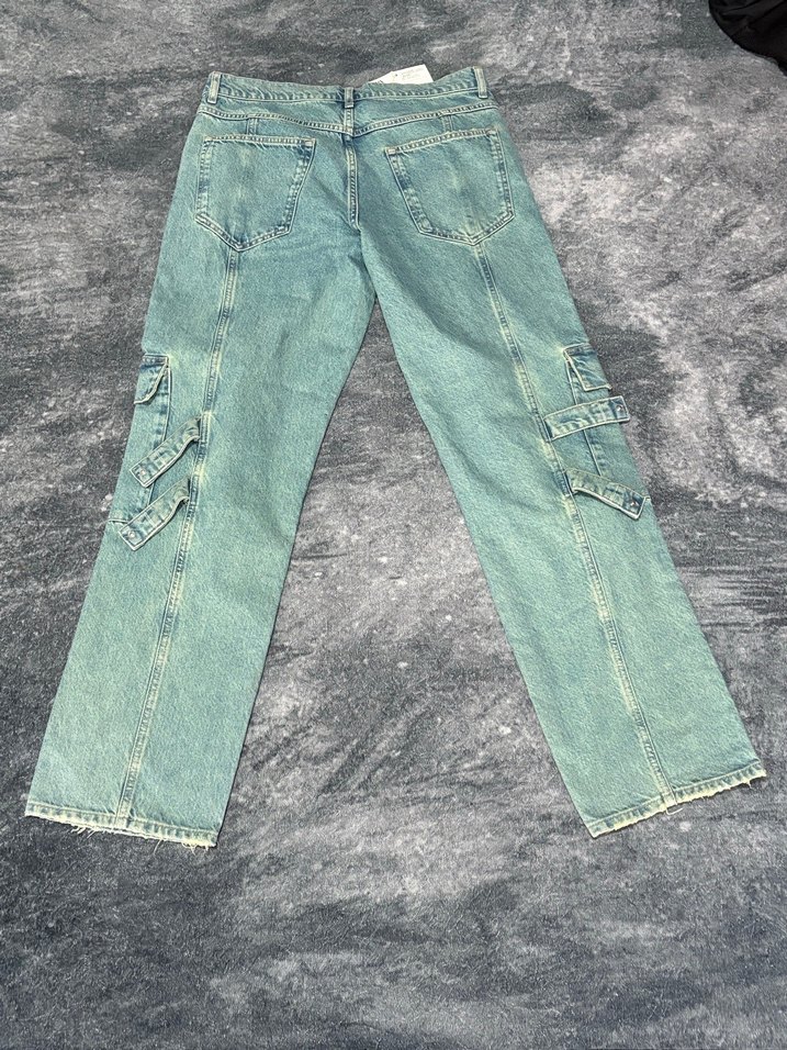 Kemer Detayli Jean - Görsel 2