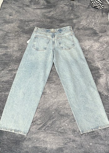 Kemerli TopShop Marka Baggy Jean - Görsel 2