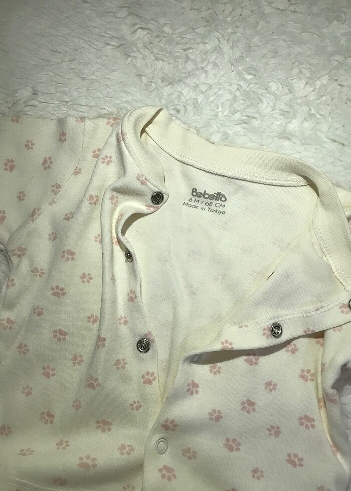 Bebek Pijama takımı (bebetto markadır) - Görsel 5