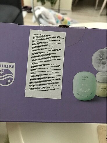 Beden Philips avent süt sağma makinesi
