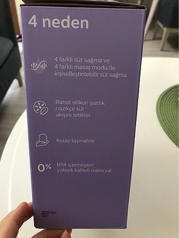 Beden Renk Philips avent süt sağma makinesi