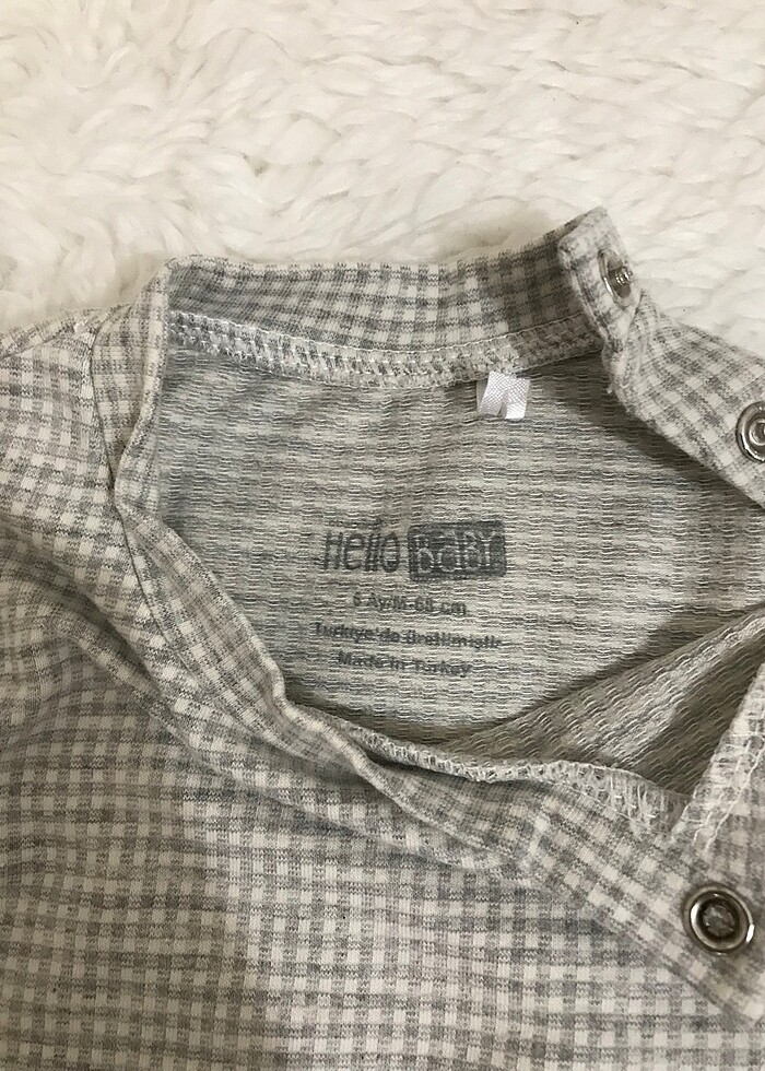 Bebek ayaklı tulum (hellobaby markadır) - Görsel 4