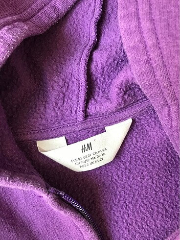 18-24 Ay Beden H&M kapüşonlu sweatshirt