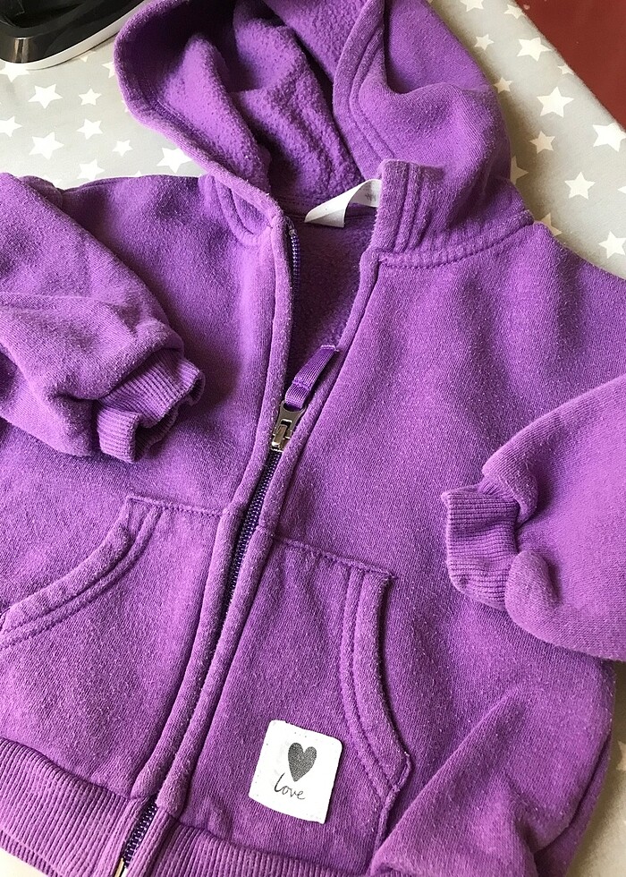 H&M kapüşonlu sweatshirt - Görsel 5