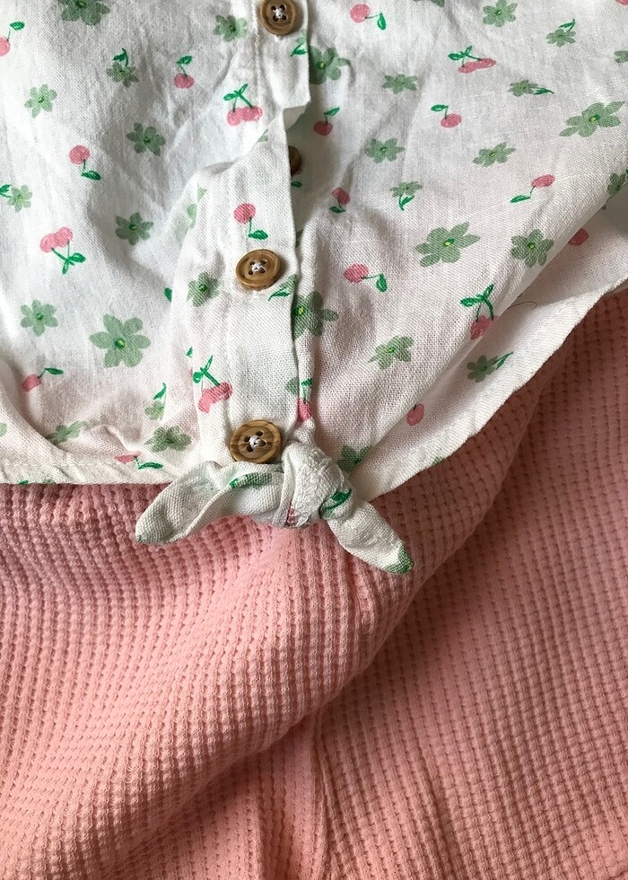 Defacto bebek şortlu takım - Görsel 3