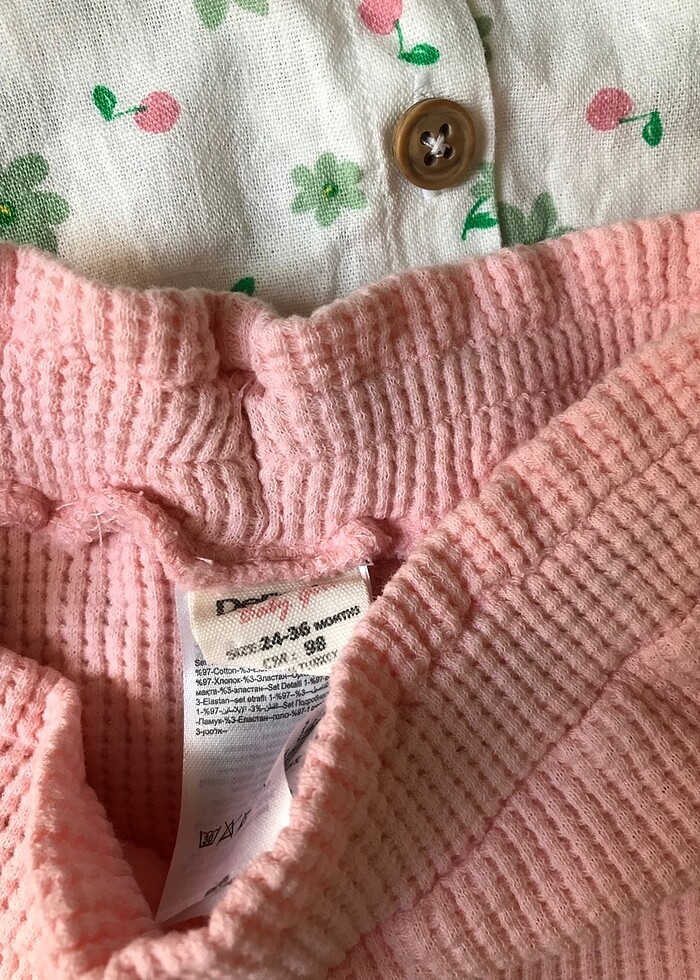 Defacto bebek şortlu takım - Görsel 4