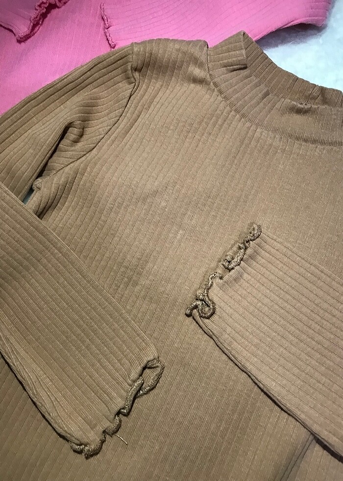 Bebek 2li uzun kollu tişört H&M - Görsel 3