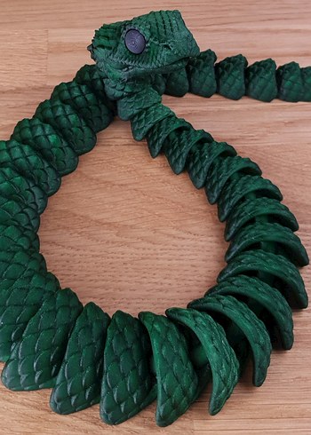 Oynar yılan figürü - Görsel 3