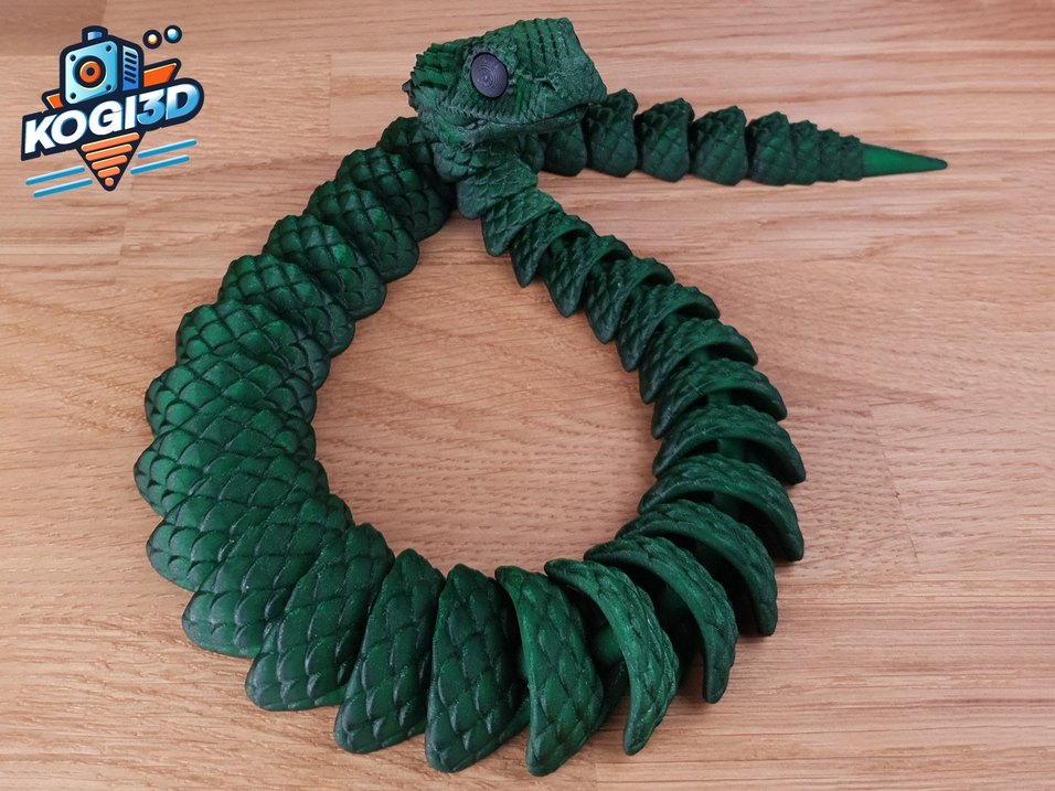 Oynar yılan figürü - Görsel 3