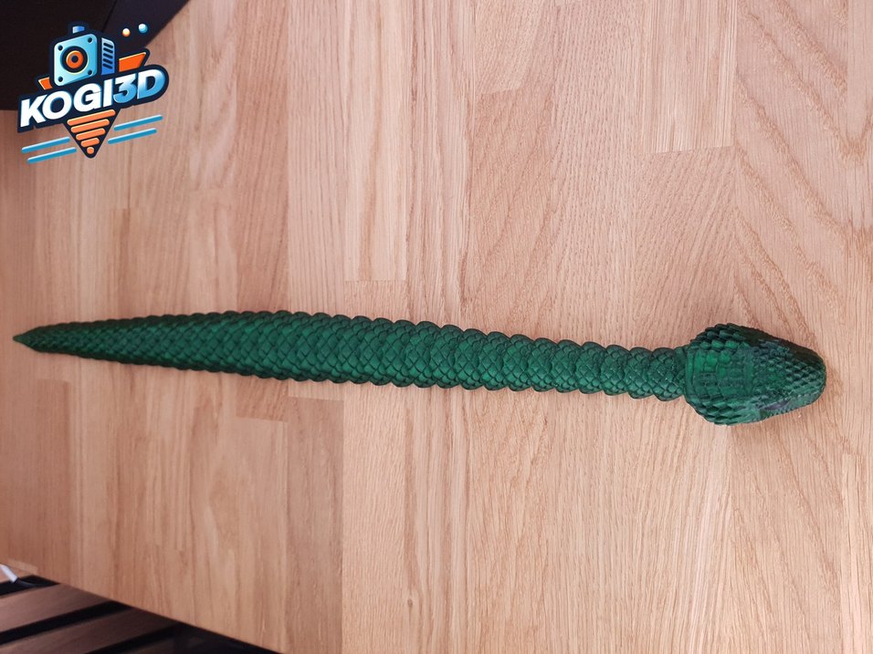 Oynar yılan figürü - Görsel 4