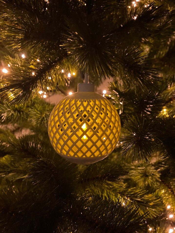 Yılbaşı ağacı ışıklı süs - Görsel 2