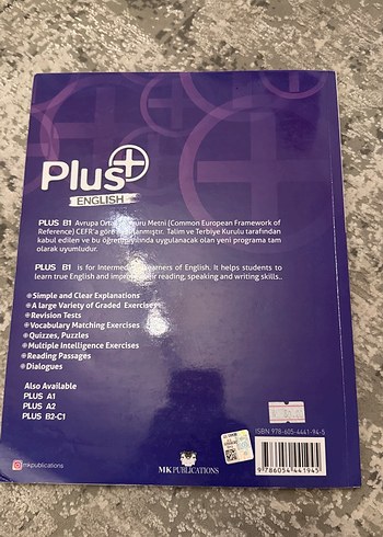 Plus+ English B1 Intermediate Kitabı - Görsel 2