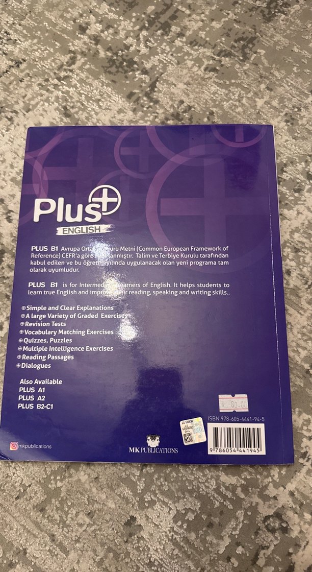 Plus+ English B1 Intermediate Kitabı - Görsel 2