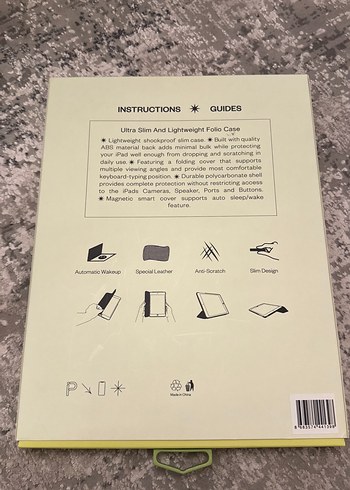 Ipad Air 5. Nesil Siyah Tablet Kılıfı - Görsel 6