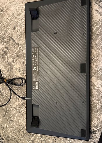 Logitech Kablolu Siyah Mekanik Klavye RGB'li - Görsel 3