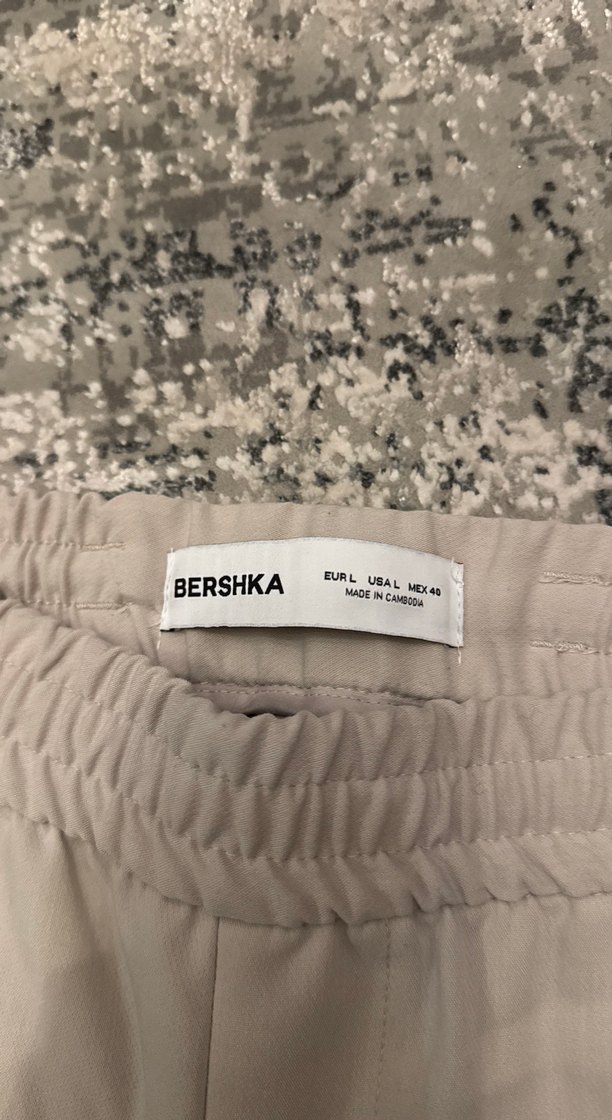 Erkek Bej Pamuk Kumaş Pantolon - Görsel 3