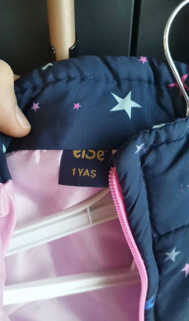 Kız Çocuk Pembe Yıldızlı Şişme Yelek - Görsel 4