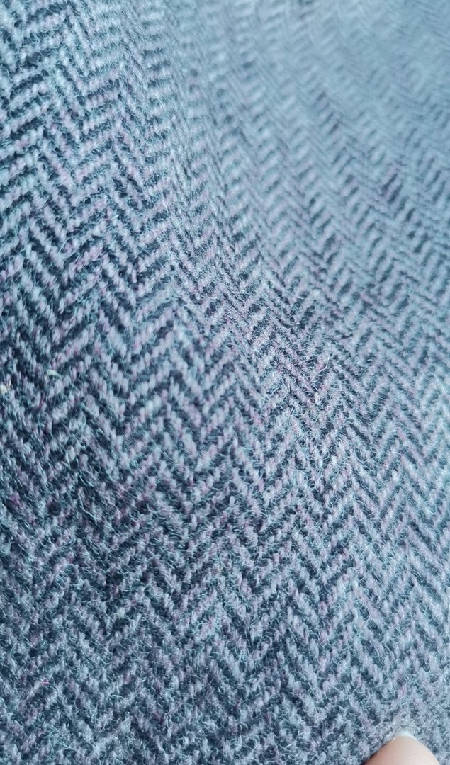 Düğmeli Gri  Midi Etek - Görsel 4