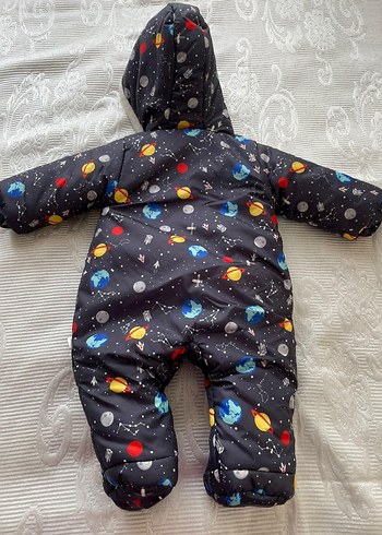 Civil Bebek Erkek Kapüşonlu Astronot Tulum - Görsel 4