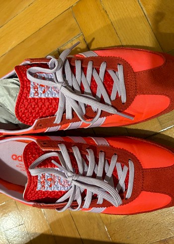 Adidas Kadın Solar Kırmızı Bağcıklı Spor Ayakkabı - Görsel 3