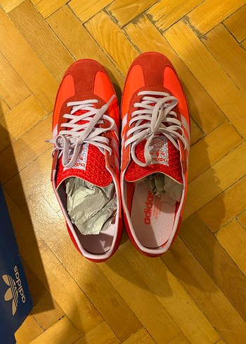 Adidas Kadın Solar Kırmızı Bağcıklı Spor Ayakkabı - Görsel 4