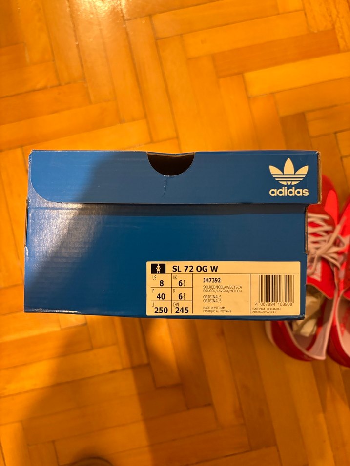 Adidas Kadın Solar Kırmızı Bağcıklı Spor Ayakkabı - Görsel 2