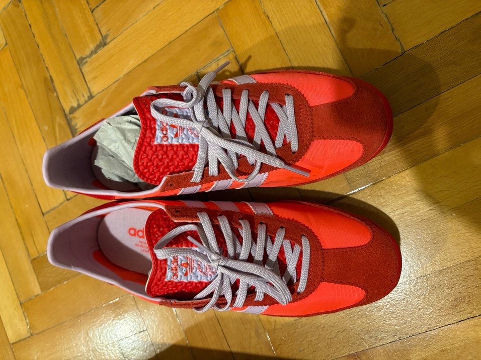 Adidas Kadın Solar Kırmızı Bağcıklı Spor Ayakkabı - Görsel 3