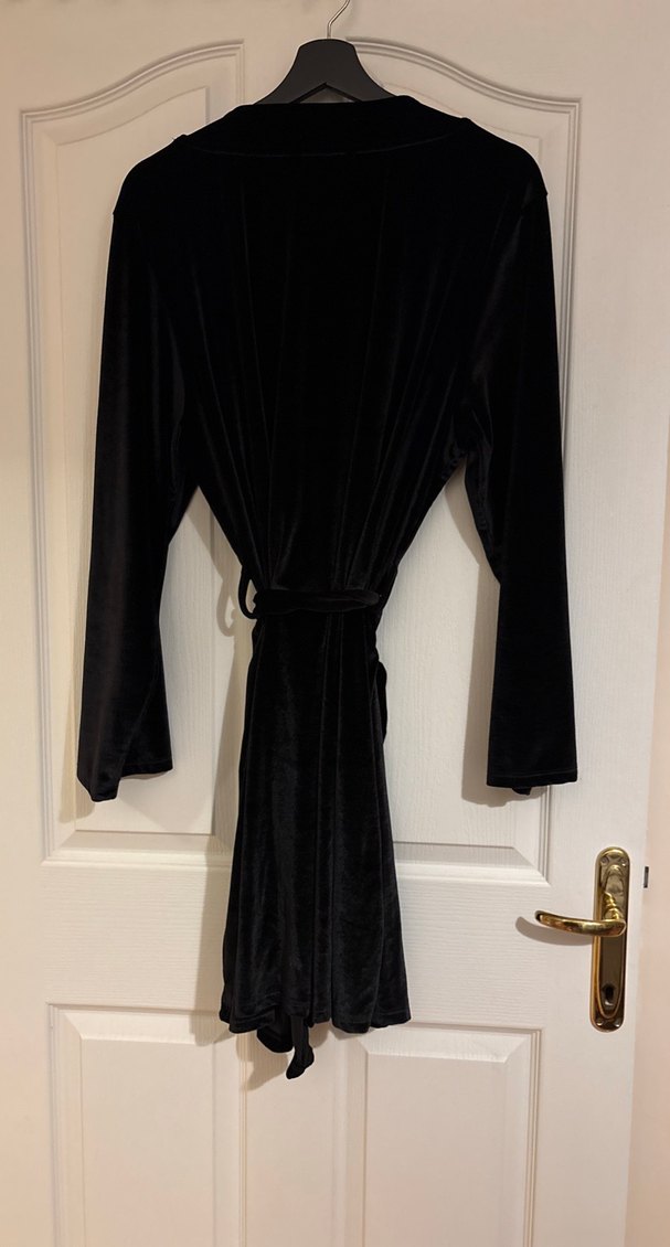 Siyah Uzun Kollu Gotik Kadın Sahbalık - Görsel 2