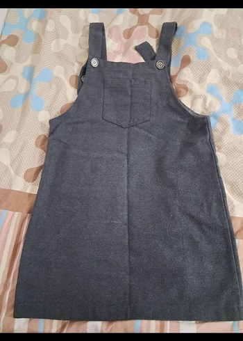 Gri Kadın Dokuma Kısa Tulum - Görsel 6