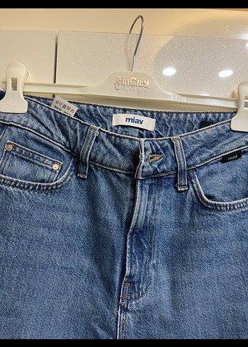Kadın Mavi Denim Normal Paça Kot Pantolon - Görsel 3